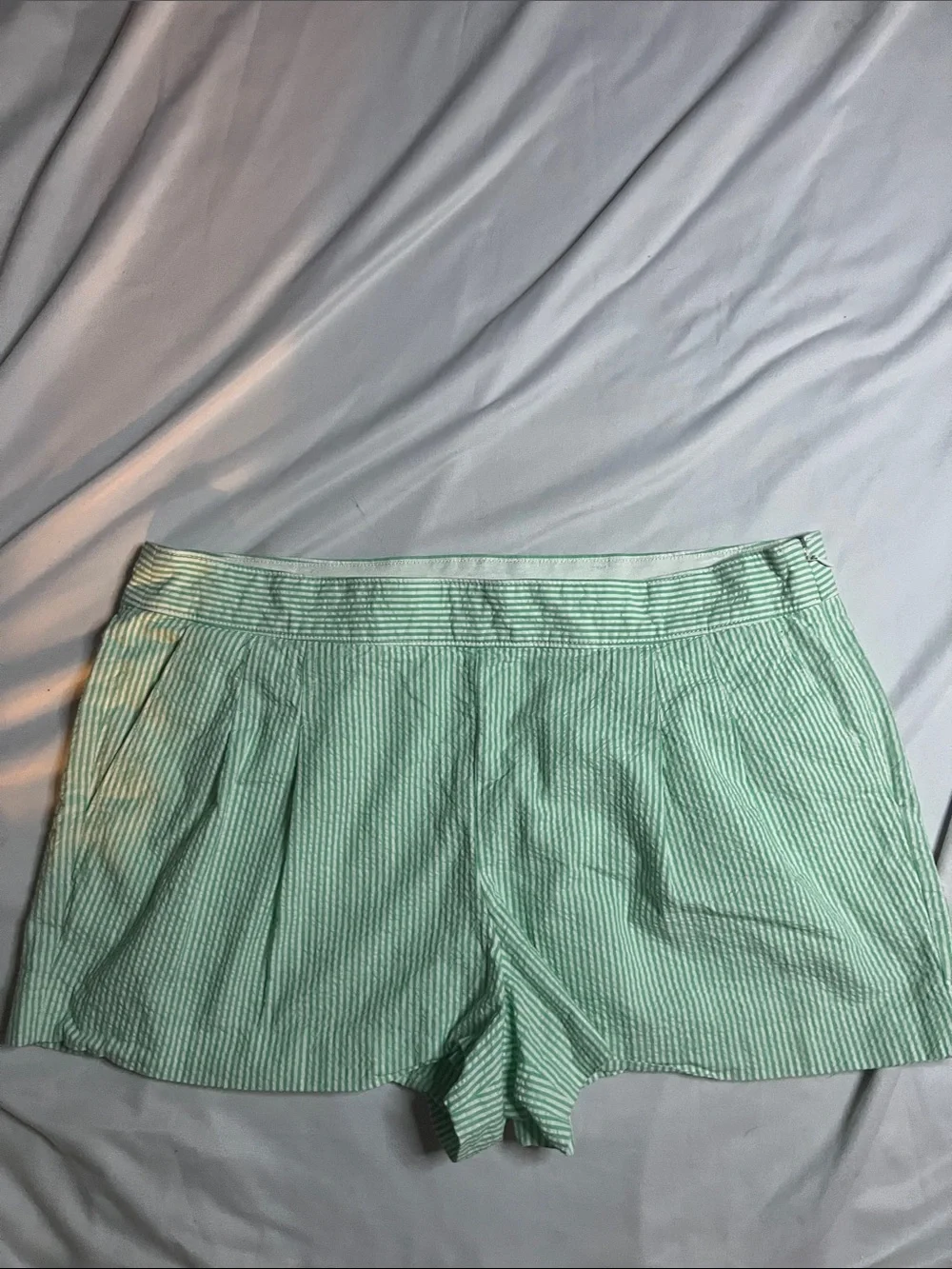 I.Crew Striped Shorts